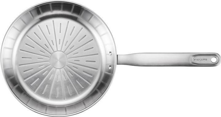 Actual product image Fiskars All Steel Pure (24 cm, Frying pan, Stainless steel)