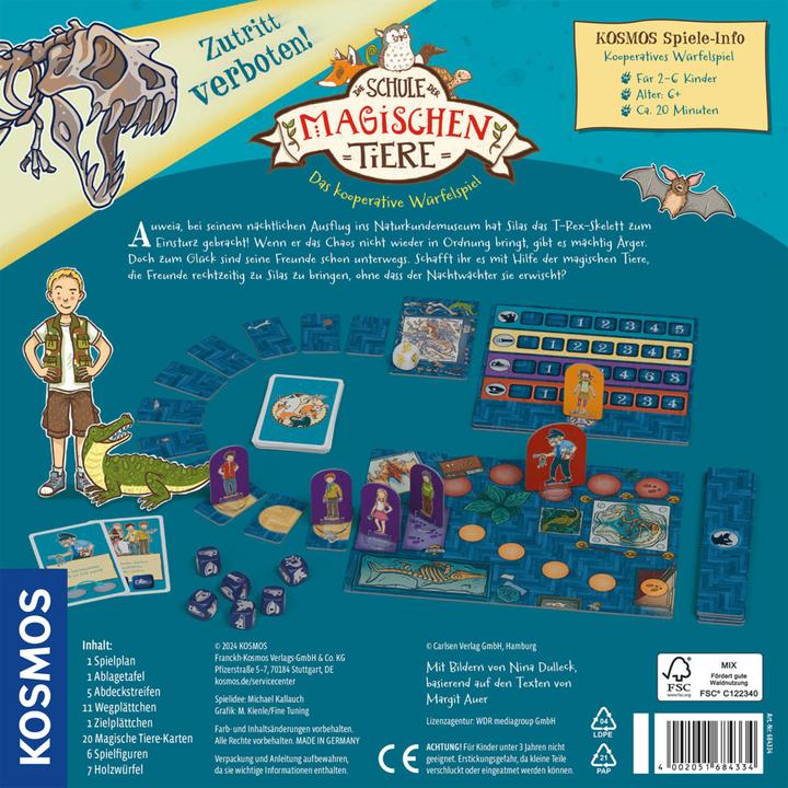 Actual product image Kosmos The school of magical animals - no entry allowed! (German)