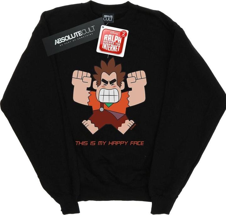 Produktbild Disney Wreck It Ralph Happy Face Sweatshirt (XXL)