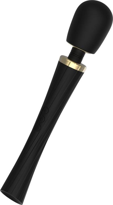 Actual product image Tracy's Dog Hammer Magic Wand Vibrator Set - Black/Gold