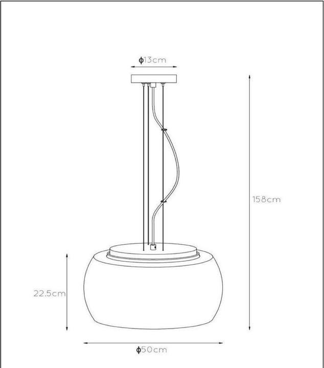 Actual product image Lucide Pendant lights (E27)