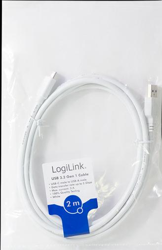 Produktbild LogiLink USB C – USB A (0.15 m, USB 3.0)