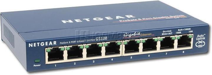Produktbild Netgear Gs108ge (8 Ports)
