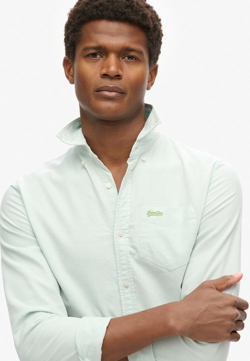 Actual product image Superdry long-leeved organic cotton hirt uperdry oxford (S)