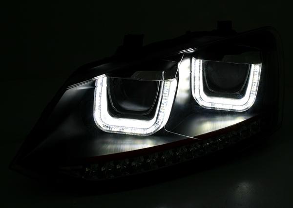 Produktbild Eagle Eyes VW Polo - LED Angel Eyes Scheinwerfer Mit Dynamic Blinker