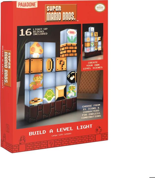 Actual product image Paladone Products Super Mario Bros - Build a Level Light