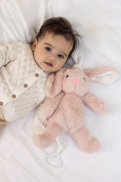 Immagine prodotto Teddykompaniet Coniglietto carillon in peluche Lollan rosa