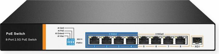 Value Switch PoE+ 2,5 Gigabit Ethernet (9 Porti)