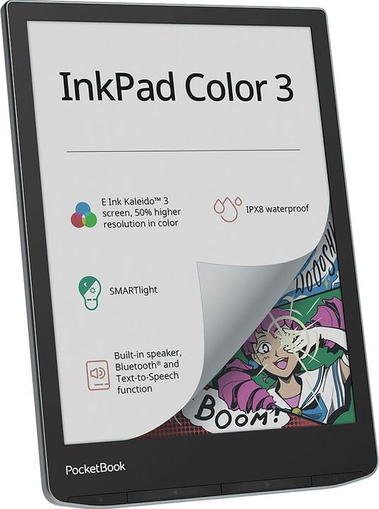 Produktbild PocketBook InkPad Color 3 (7.80", 32 GB, Stormy Sea)
