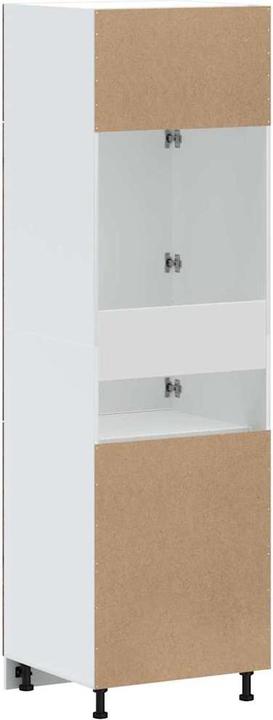 Actual product image VidaXL Kitchen cabinet Kalmar reclaimed wood look wood-based kitchen cabinet white (60 x 57 x 207 cm)