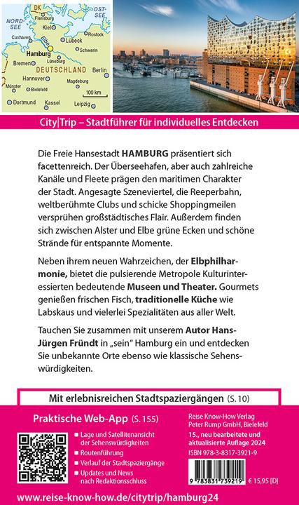 Immagine prodotto CityTrip Hamburg (Tedesco, Hans-Jürgen Fründt, 2024)
