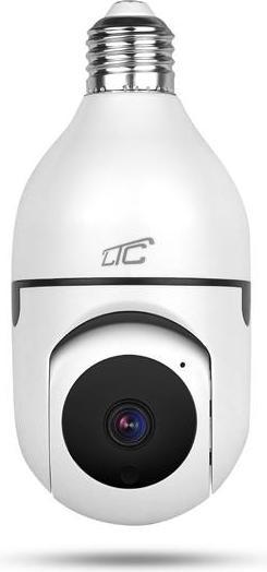 Lasmex Caméra rotative Internet Prise IP E27 PTZ 3Mpix 230V SMART LTC VISION
