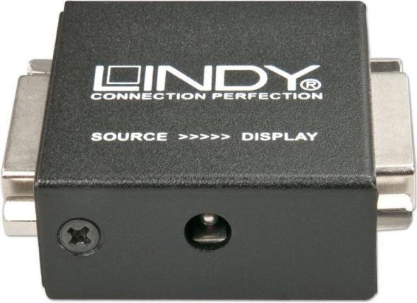 Produktbild Lindy DVI-D Dual Link Repeater / Extender. Bis 40m mit SLD Kabeln. (DVI, 15 cm)