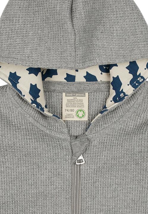 Produktbild loud + proud Jacke Waffel (122)