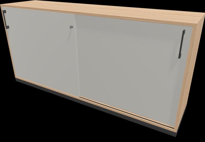 Image du produit Narbutas Choice Armoire à portes coulissantes (160 x 40 x 76 cm)