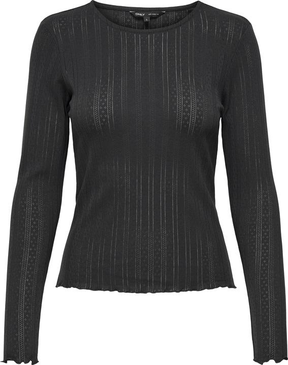 Only Normal geschnitten Rundhals Top Top (S)
