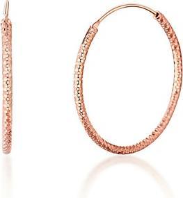 Produktbild JVD Bronze hoop earrings made of silver SVLE0204XD5RO - Diameter: 3 cm