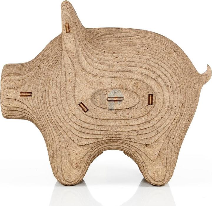 Immagine prodotto Eco Wood Art Puzzle salvadanaio in legno - Maiale