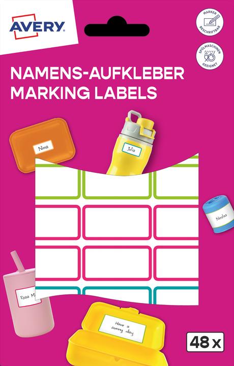 Produktbild Avery Namens-Etiketten