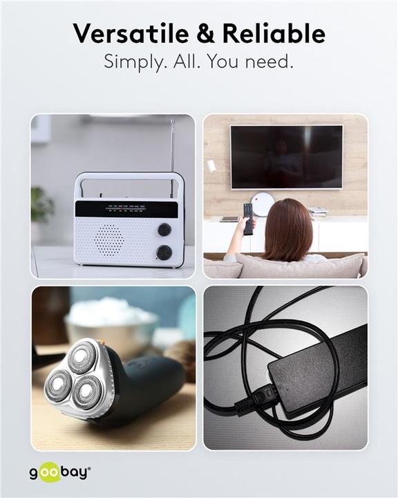 Image du produit Goobay Câble de connexion Euro (1.80 m)