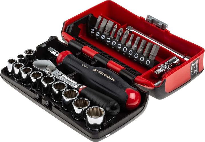 Actual product image Facom Socket wrench set metric 1/ (1/4")