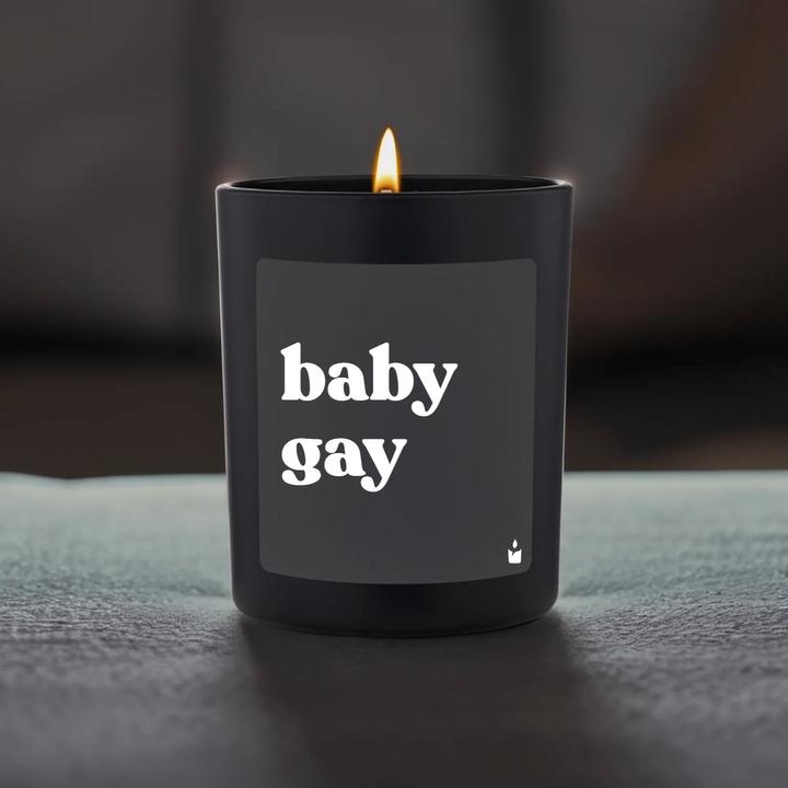 Actual product image Chatty Candles Scented candle Flowery baby gay