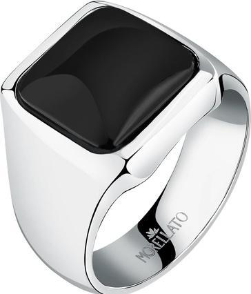 Morellato Men Ìs steel ring with agate Pietre S17370 - Circuit: 65 mm (65)