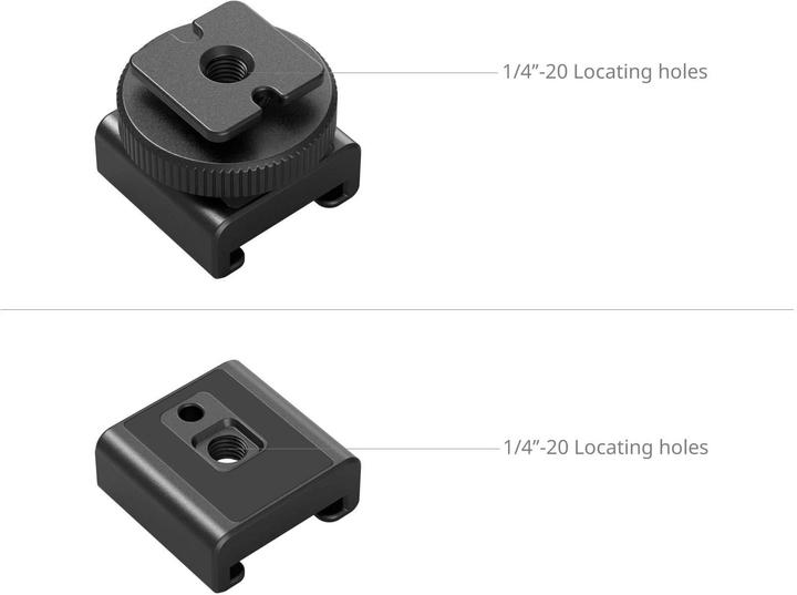 Immagine prodotto SmallRig 4822 Wireless Microphone Support with Cold Shoe Mount (Accessori video vari)