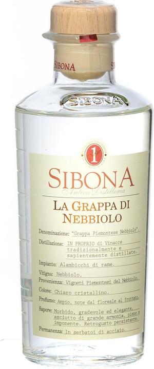 Immagine prodotto Sibona Grappa di Nebbiolo,5l