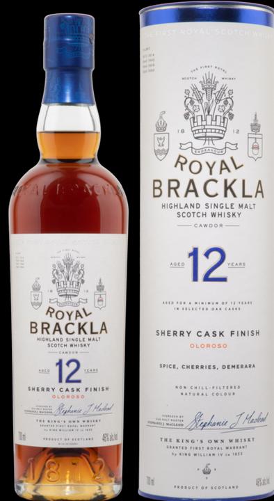 Bacardi Royal Brackla 12 Years Old Highland Single Malt (Single Malt, 1 x 70 cl)