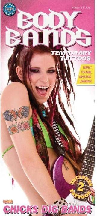 Immagine prodotto Tinsley Transfers Armtattoo Blumen Symbole