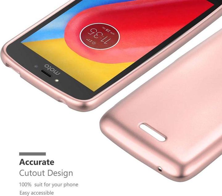 Productafbeelding Cadorabo TPU matte metalen hoes (Motorola Moto C Plus)