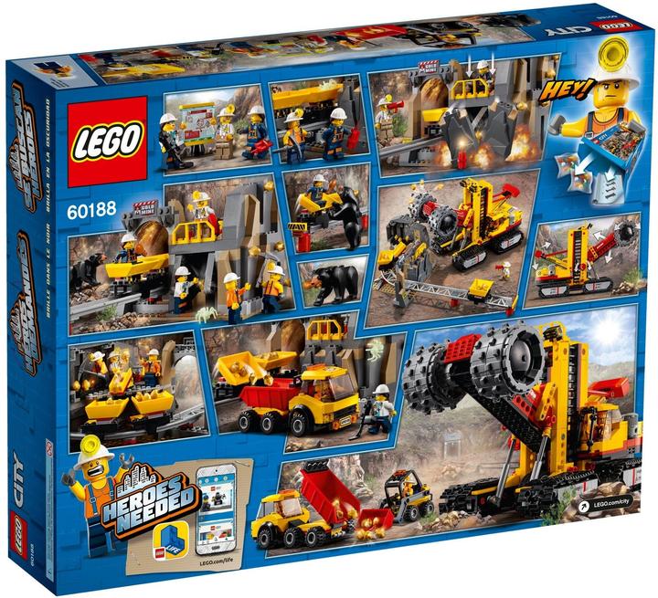 Image du produit LEGO Des professionnels de l'exploitation minière sur le site d'extraction (60188, LEGO City)