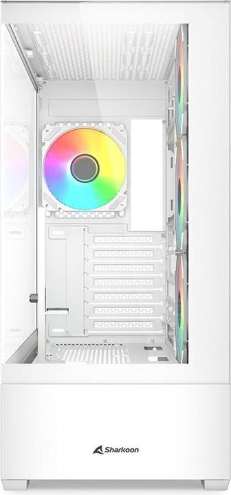 Immagine prodotto Sharkoon AK6 RGB Bianco ATX (bianco) (mATX, ATX, Mini-ATX)