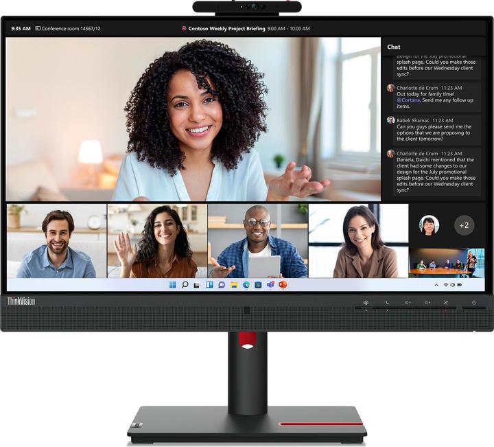 Produktbild Lenovo ThinkVision T24mv-30 (1920 x 1080 Pixel, 23.80")