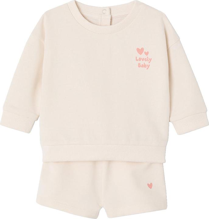 Immagine prodotto Vertbaudet Baby-Set: Sweatshirt & Shorts mit Recycling-Polyester (92)