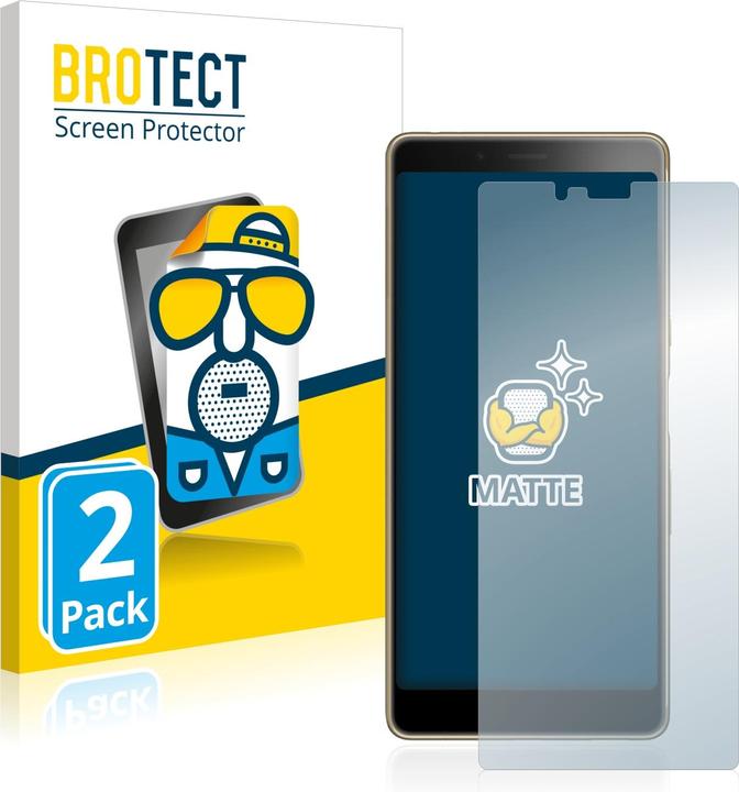 Produktbild BROTECT Entspiegelungs-Schutzfolie Displayschutz Matt (2 Stück, Sony Xperia L3)
