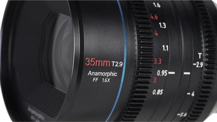 Image du produit Sirui Venus 35mm T2.9 1.6x anamorphique monture L (Monture L, Plein format)