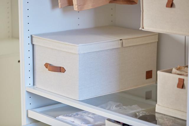Image du produit Store it Boîte de rangement PREMIUM avec couvercle à charnière (47 x 30 x 22 cm, 31 l)