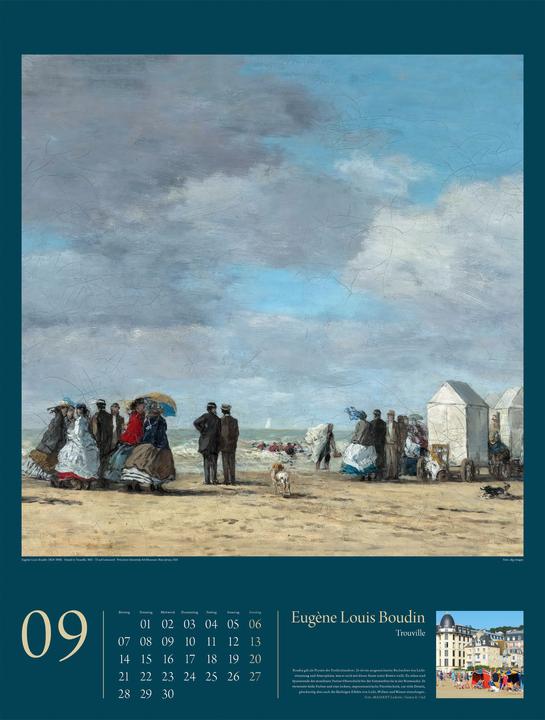 Immagine prodotto KunstGeschichten - Meisterwerke und die Orte ihrer Inspiration Kalender 2026 (Copertina rigida, Tedesco)
