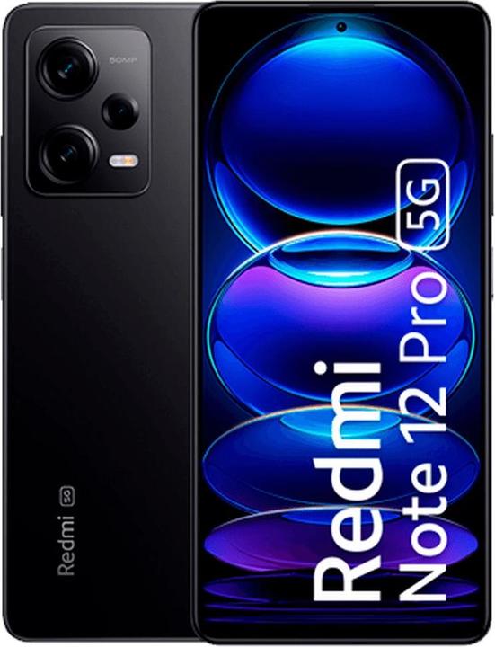 Xiaomi Redmi Note 12 Pro (256 GB, Midnight Black, 6.67", Dual SIM, 50 Mpx, 5G)