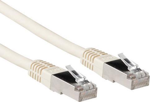 Produktbild 0.25m Cat6a SSTP PiMF 0.25m Cat6a S/FTP (S-STP) Elfenbein Netzwerkkabel (S/FTP, CAT6a, 0.25 m)