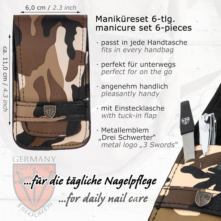Produktbild Drei Schwerter 6-teiliges Maniküreset Massa