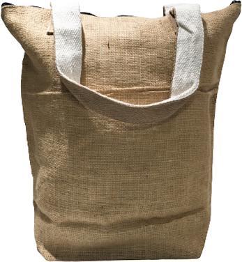Actual product image Bekos Large Jute Shopper "My Bag" black