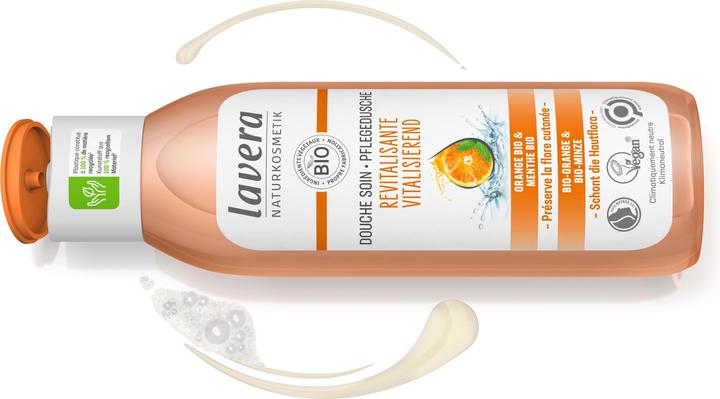 Image du produit Lavera Pflegedusche Vitalisierend Bio Orange & Bio Minze (250 ml)