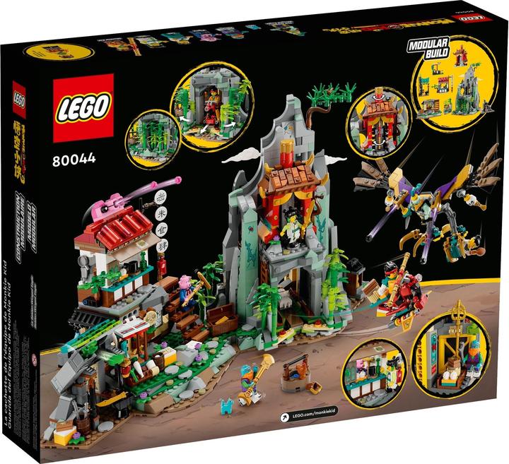 Image du produit LEGO 80044 Monkie Kids Cachette de l'équipe (80044, LEGO Monkie Kid)