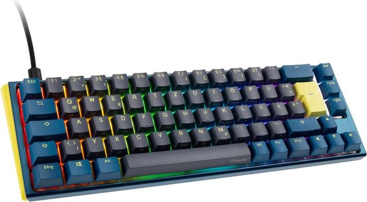 Actual product image Ducky One 3 Daybreak SF gaming keyboard, RGB LED - MX black (DE, Cable)