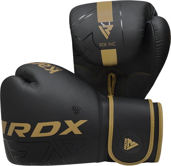 Image du produit Rdx Gants De Boxe F6 Matte Golden (6 OZ, 10)