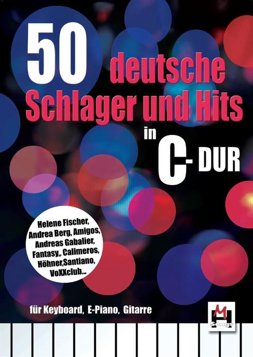 Produktbild 50 deutsche Schlager und Hits in C-Dur (Deutsch, 2016)