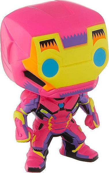 Actual product image Funko POP! - Marvel - Black Light: Iron Man